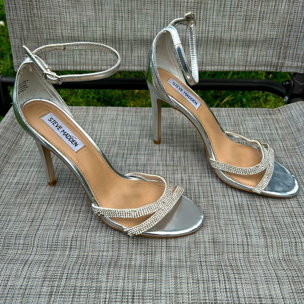 Women’s Steve Madden Rhinestone Stiletto Heels